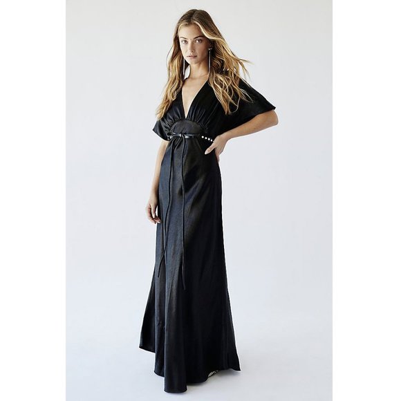 bautrice mesh maxi dress